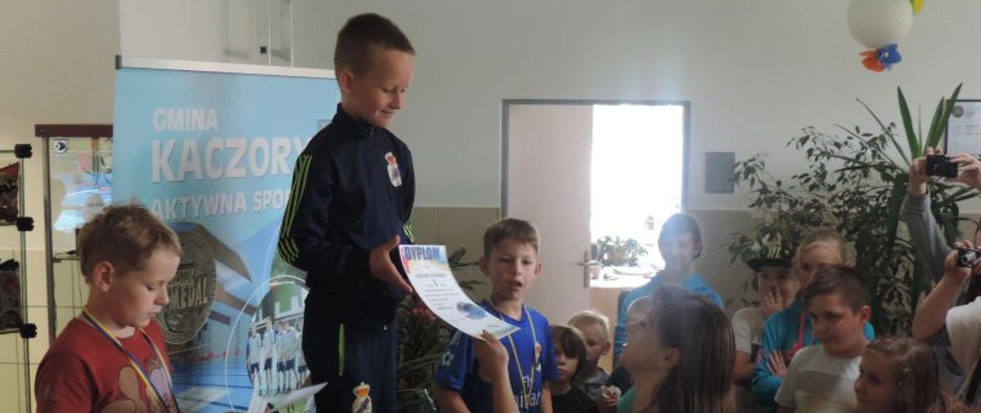 Po raz pierwszy Mistrzostwa w pływaniu Szkół Podstawowych i Gimnazjum Gminy Kaczory.