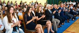 Uroczyste rozpoczęcie roku szkolnego 2023_2024 po termomodernizacji szkoły