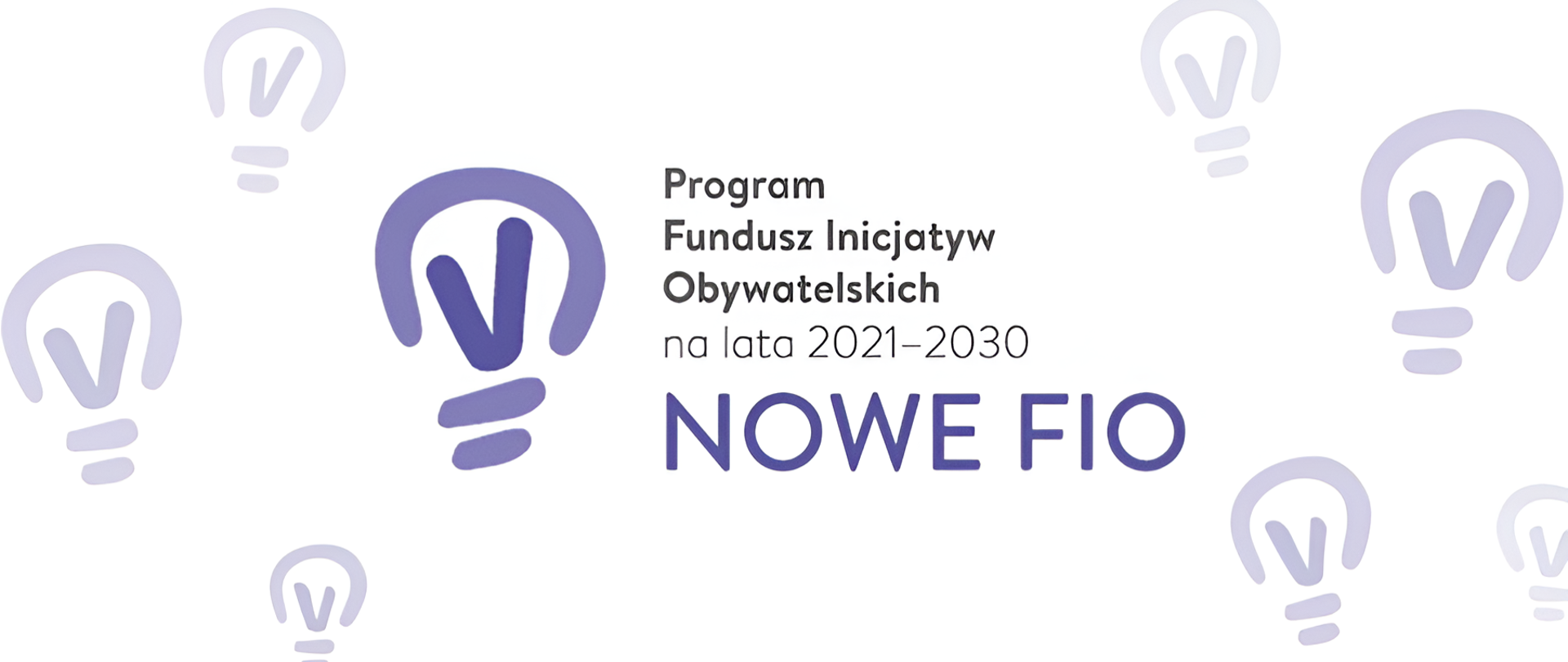 Program Fundusz Inicjatyw Obywatelskich - baner