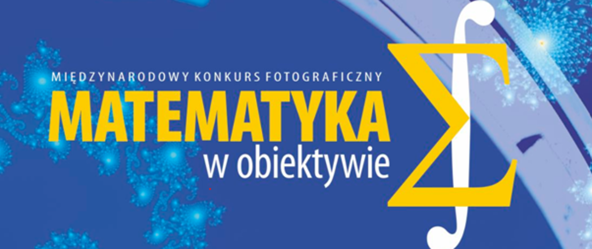 Matematyka w obiektywie - logo konkursu