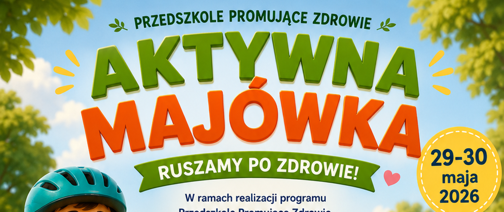 Aktywna Majówka - plakat