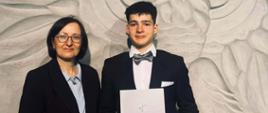 Piotr Mendyk uczeń klasy VIII b z naszej szkoły jest laureatem matematycznych konkursów. 