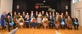 Zdjęcie przedstawia obchody Jubileuszu pożycia małżeńskiego
