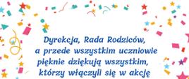 PODZIĘKOWANIA