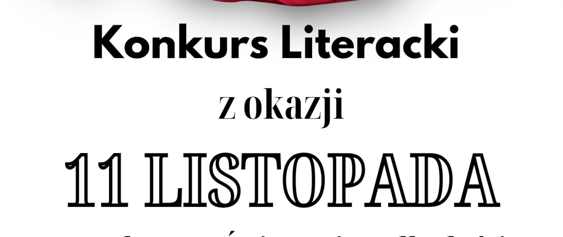 Konkurs literacki z okazji 11 listopada