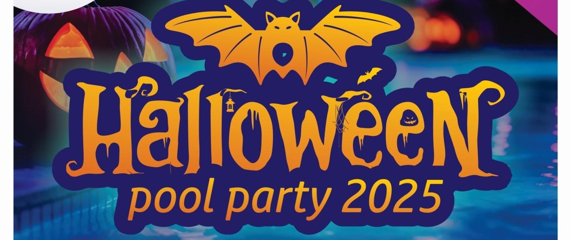 mosir plakat hallowween pool party 