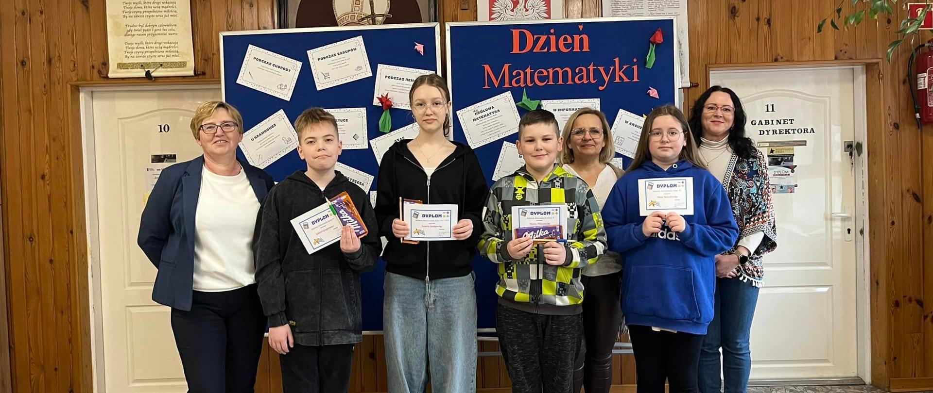 Dzień Matematyki w Szkole Podstawowej im. Jana Pawła II w Żarnowie