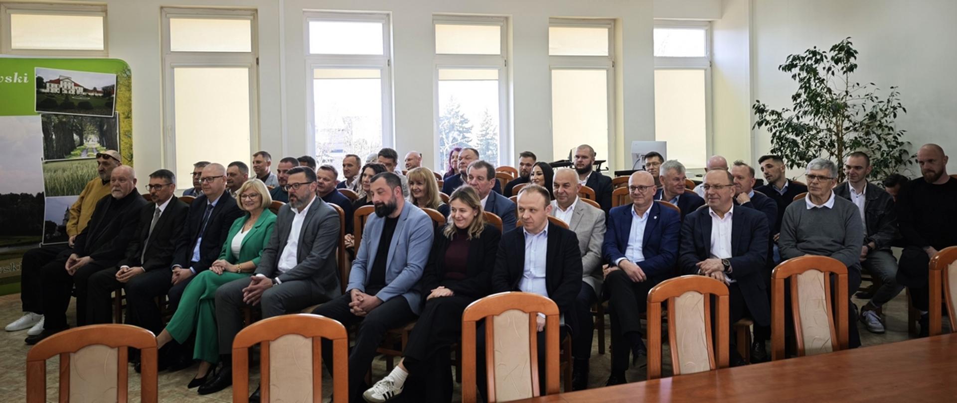 Spotkanie informacyjne Wiceministra Sportu i Turystyki z przedstawicieli samorządów, klubów oraz organizacji sportowych z terenu powiatu sokołowskiego