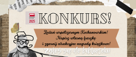 baner informacyjny dot. konkursu literackiego pn. Fraszka