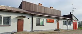 Garaż OSP Szkopy przed realizacją zadania