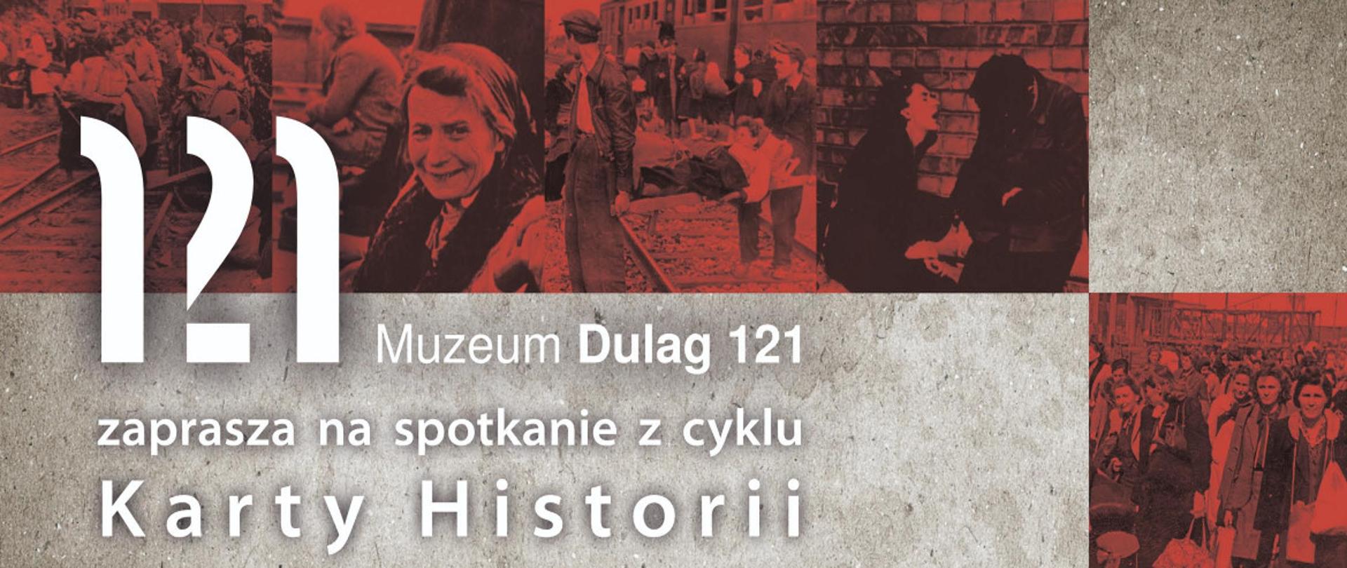 plakat zapraszający na wykład Ostatnia masowa egzekucja II wojny światowej. Obława Augustowska w lipcu 1945 roku – prof. dr. hab. Grzegorza Motyki w Muzeum Dulag 121, 9 lipca o godz. 17:00