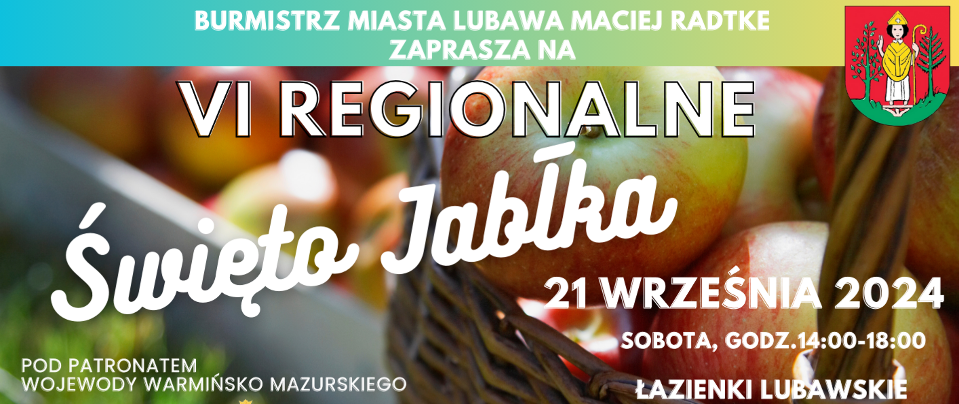 plakat na VI Regionalne Święto Jabłka i Witaminy
Szkolne