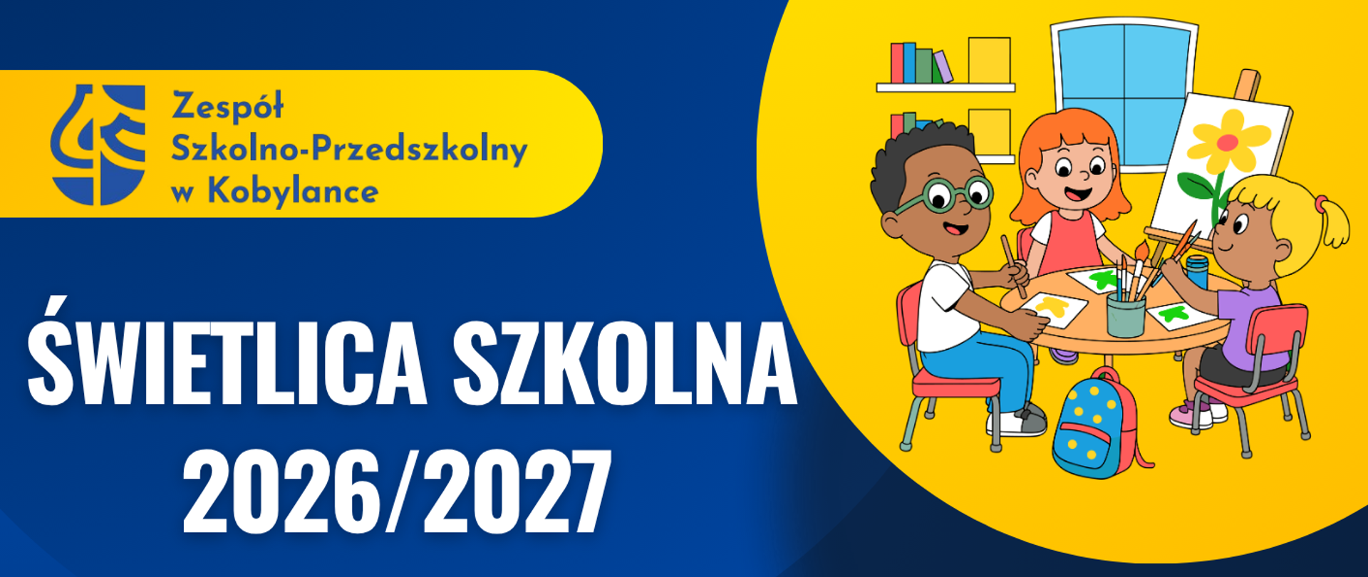 plakat zapisy do świetlicy