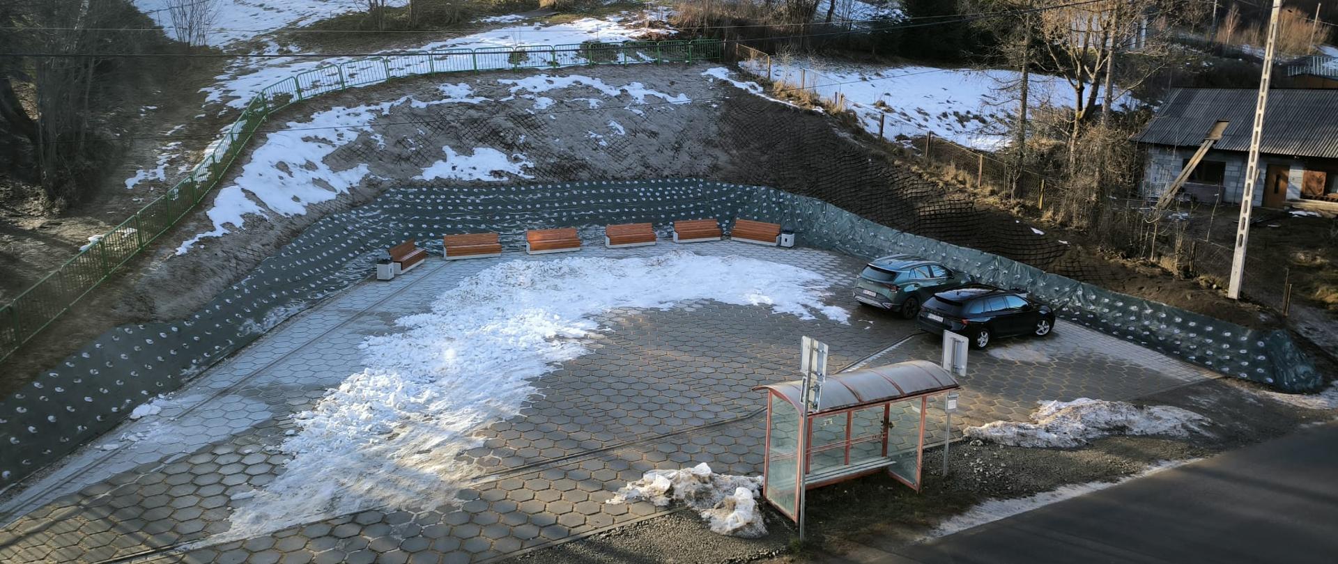 Plac postojowy w miejscowości Harkabuz