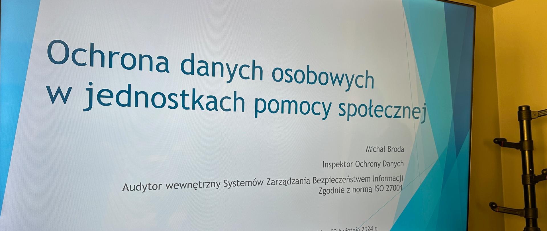 Szkolenie dla kadry pomocy społecznej