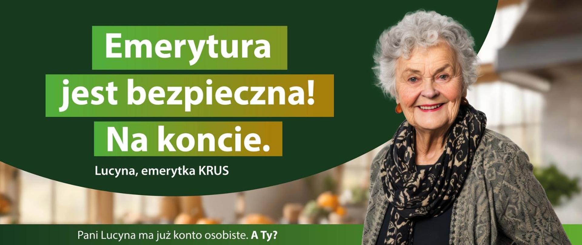 Emerytura bezpieczna na koncie. Nowa kampania informacyjna KRUS