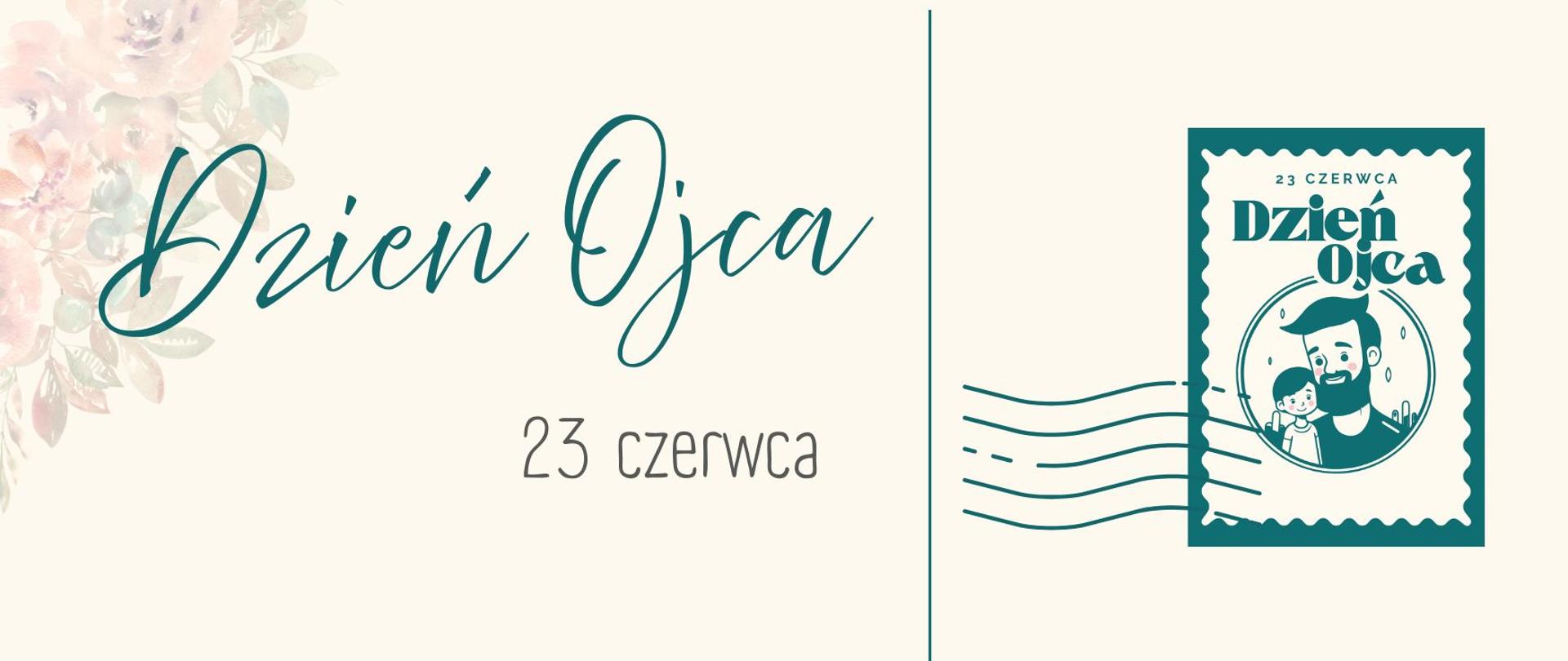 Grafika z napisem Dzień Ojca