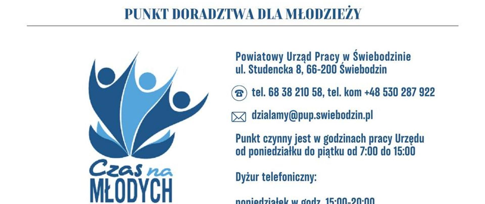 plakat „Czas na młodych – działaMY!