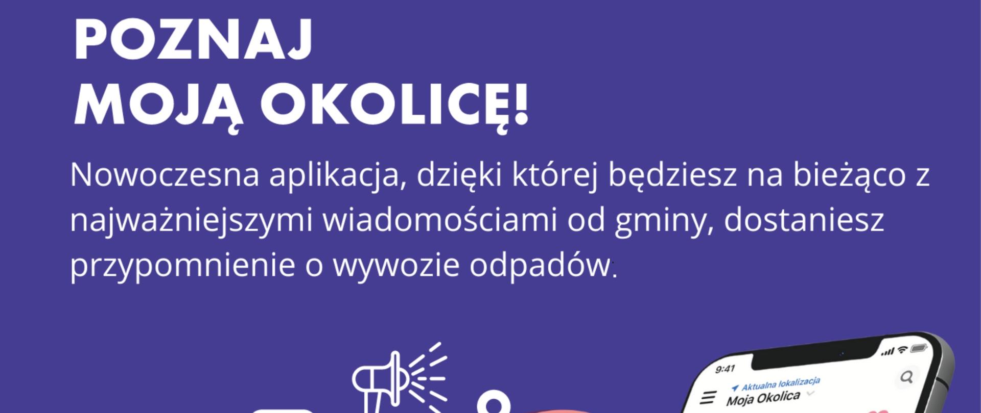 Plakat - poznaj moją okolicę