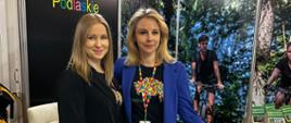 Nasze koleżanki – Basia Budnik ze Starostwa Powiatowego i Prezes LOT Marta Grzelak