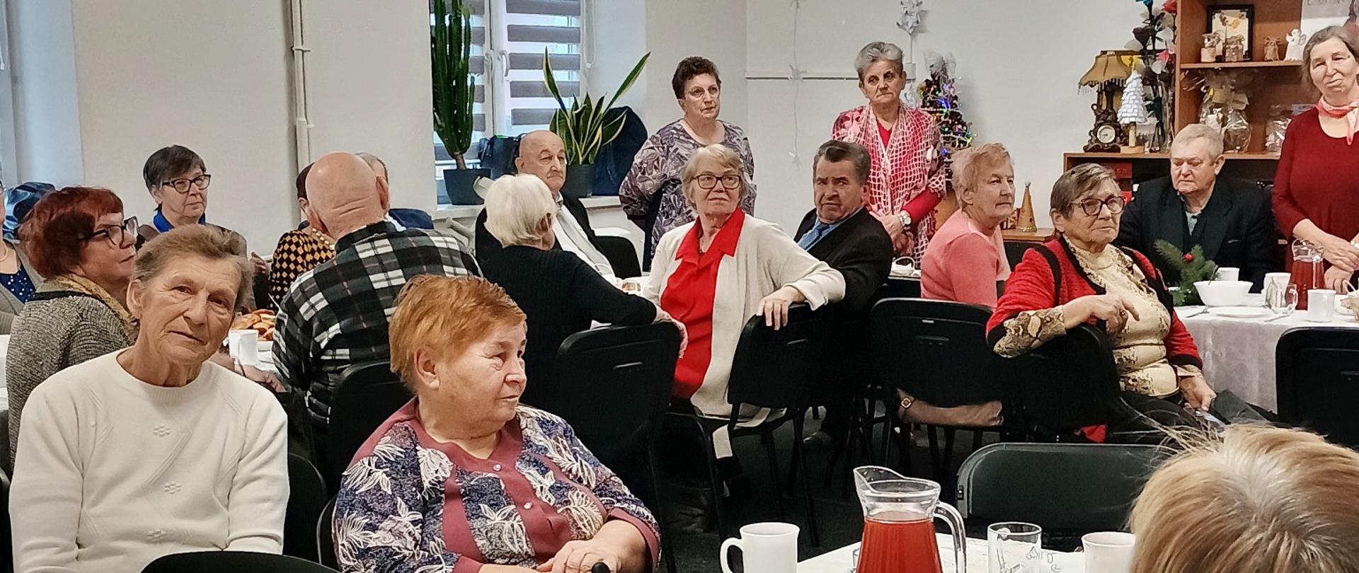 Spotkanie wigilijne w Klubie Senior+