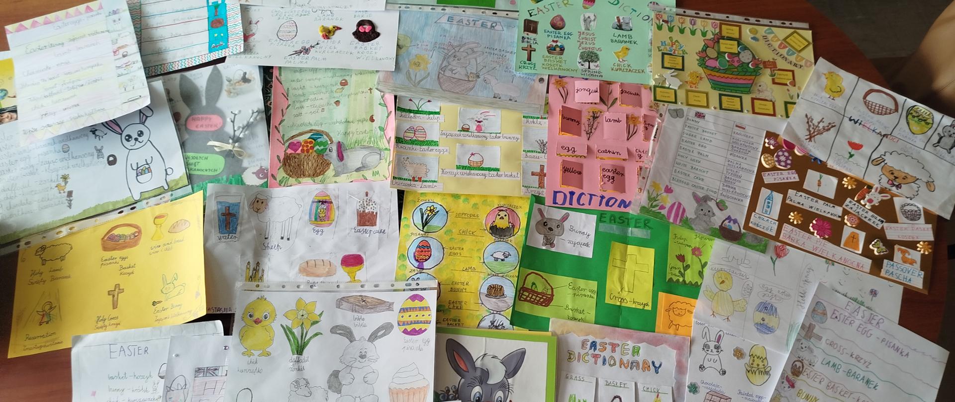 Konkurs plastyczno-jezykowy "Easter Dictionary" dla klas 1-3