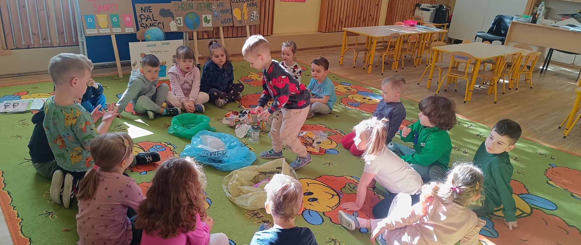 Kwietniowe zajęcia Jeżyków. 