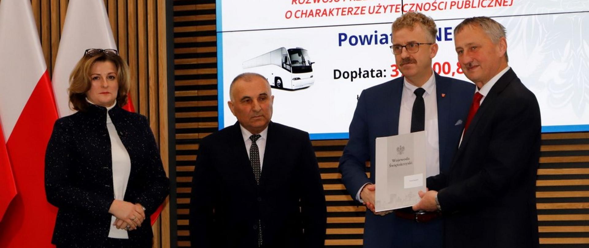 Podpisanie umowy w ramach „Funduszu Rozwoju Przewozów Autobusowych o Charakterze Użyteczności Publicznej”