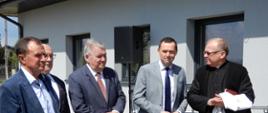 Uroczyste otwarcie świetlicy wiejskiej w Czołomyjach