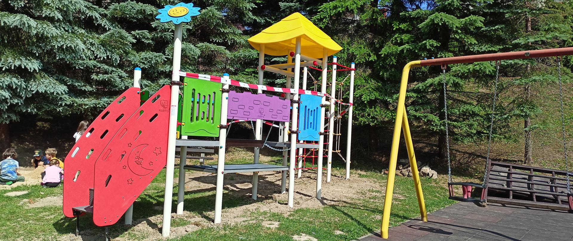 Plac zabaw w Sołonce
