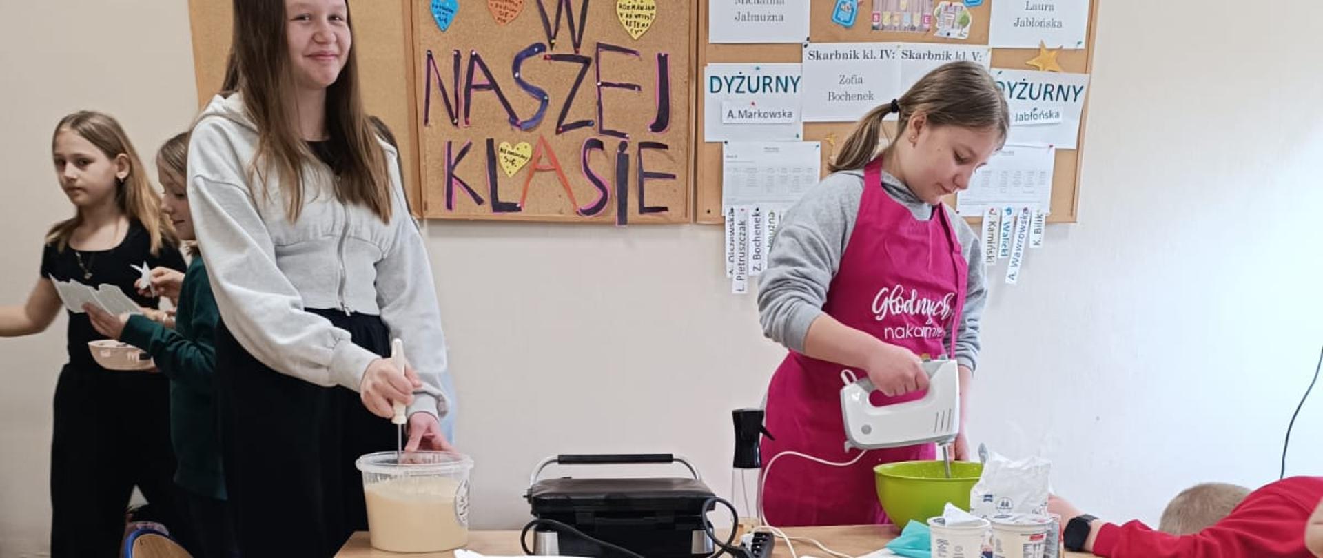 Dzień Gofra w czwartej i piątej klasie.