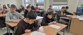 Warsztaty dla klas siódmych z zakresu profilaktyki uzależnień. 