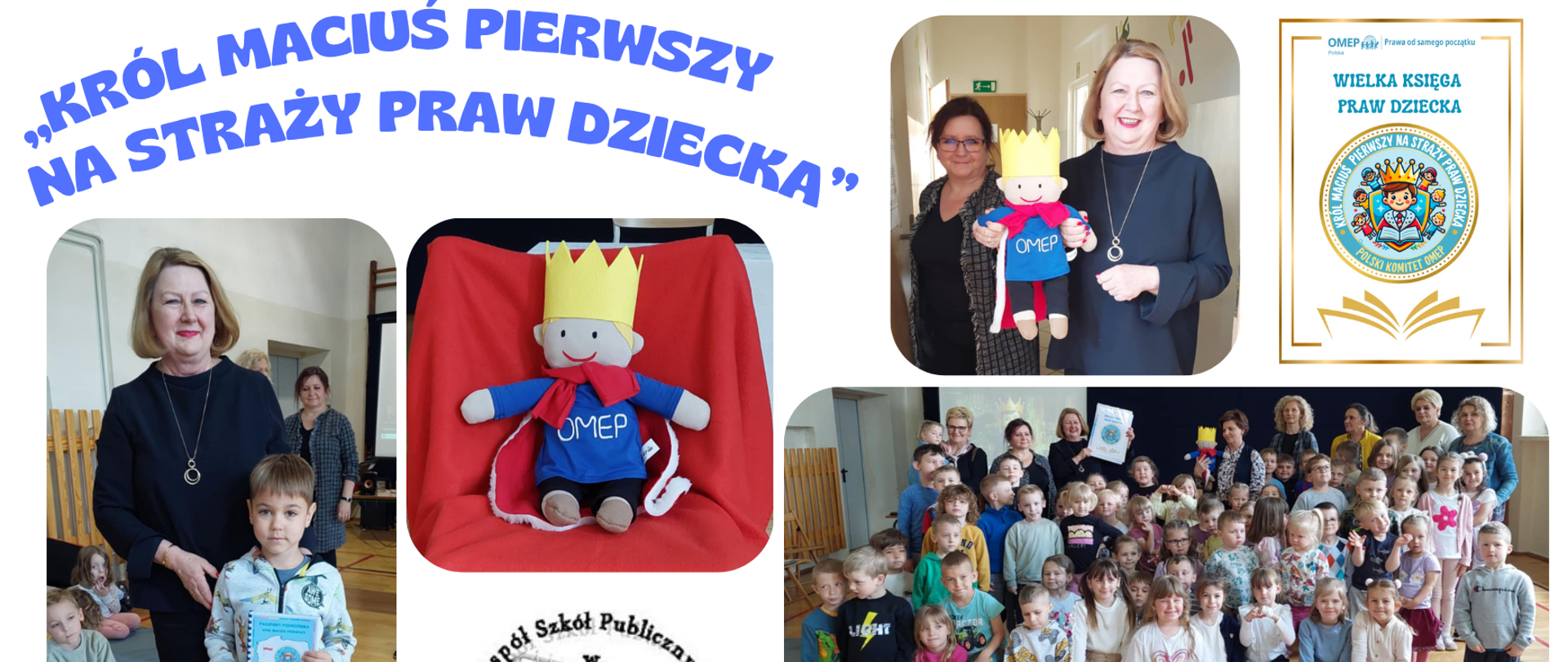 Król Maciuś Pierwszy w ZSP w Szewnie