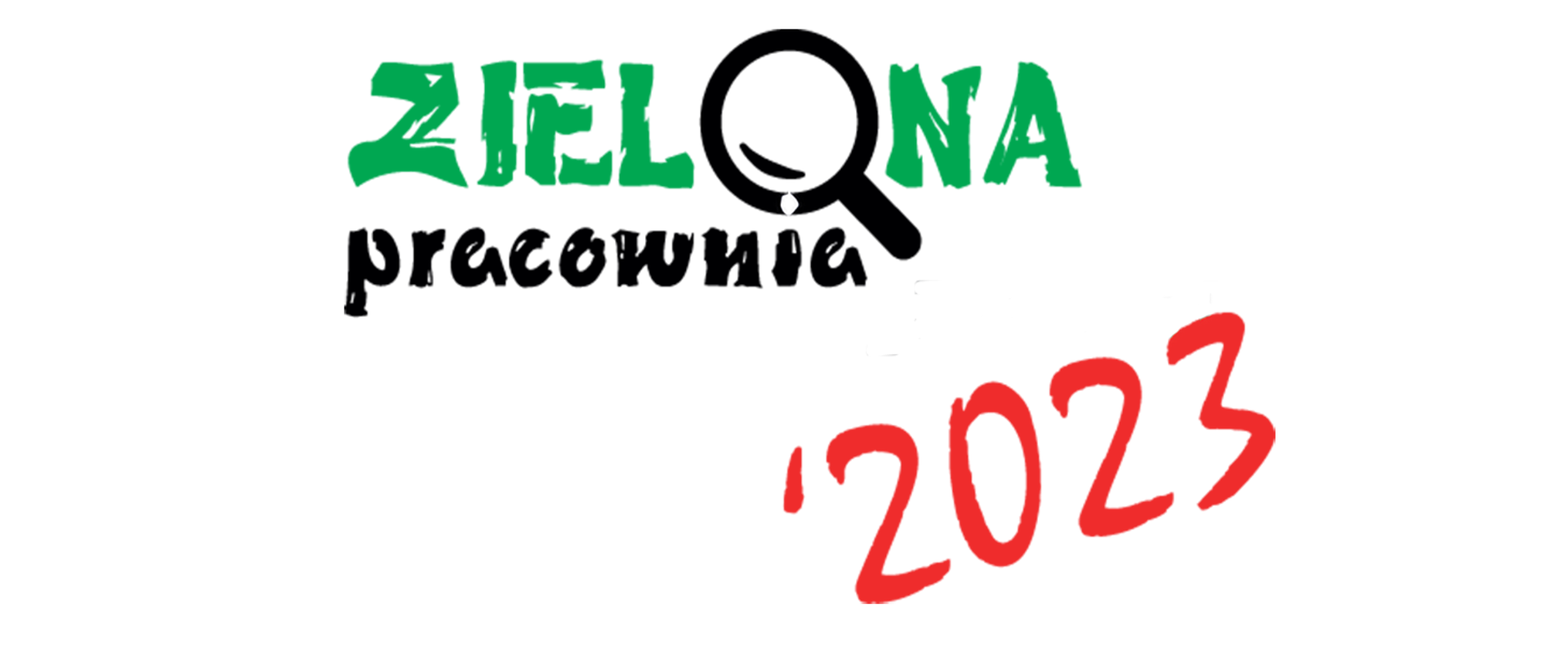 Logo programu zielona pracownia 2023