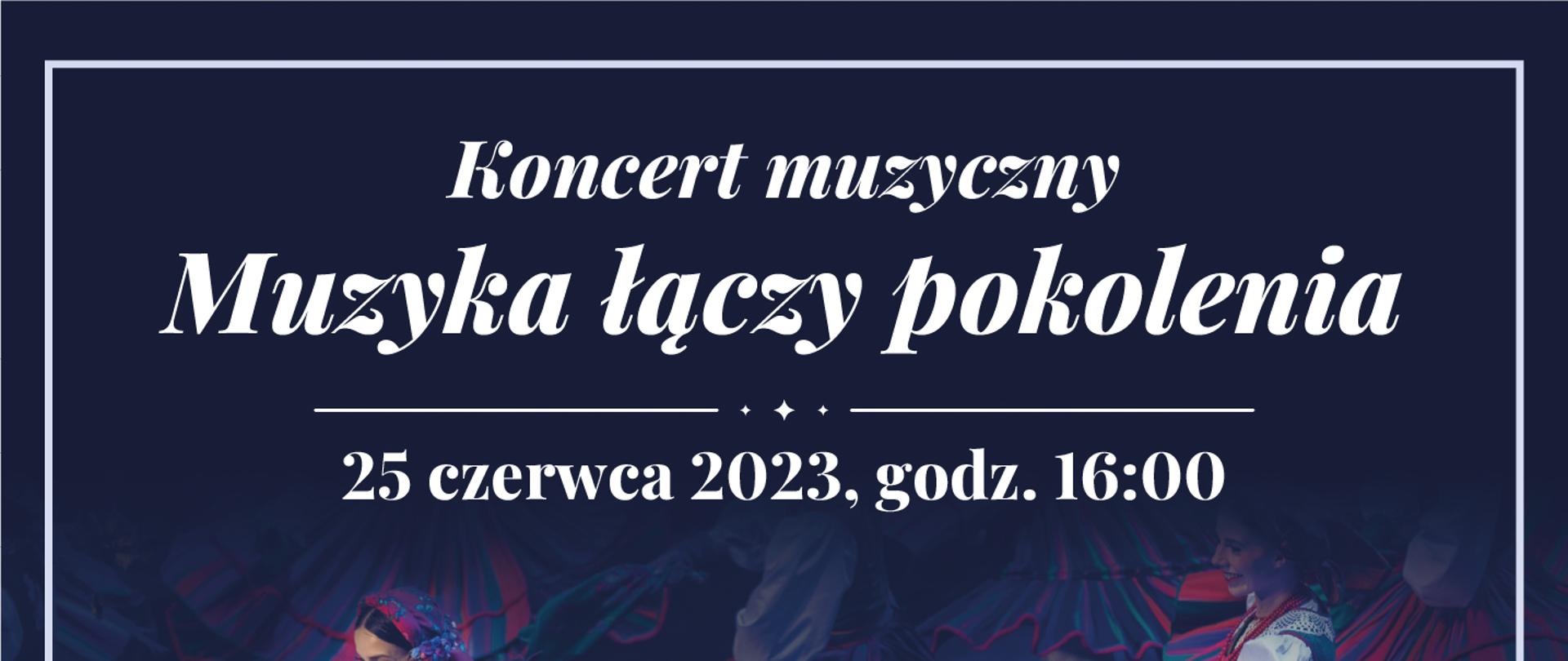 Plakat koncert zespołu Mazowsze
