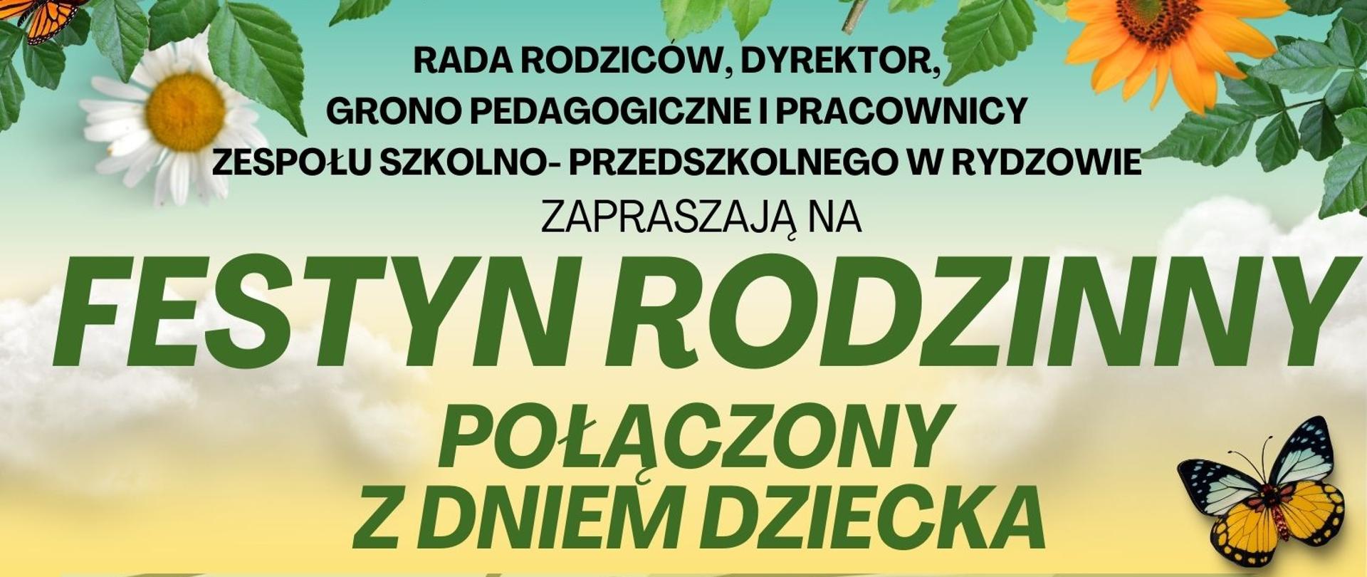 Plakat Festyn Rodzinny