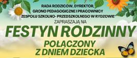 Plakat Festyn Rodzinny