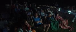 PLENEROWE KINO W ŚWIETLICY ŚRODOWISKOWEJ W ŚWIRNIE