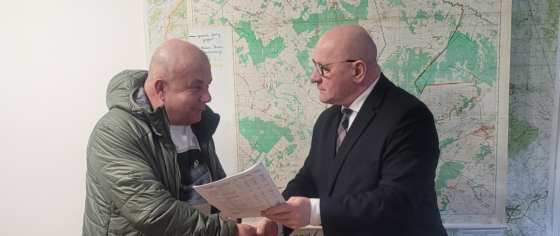 Rozbudowa oświetlenia - Sojczyn Borowy - Podpisanie umowy