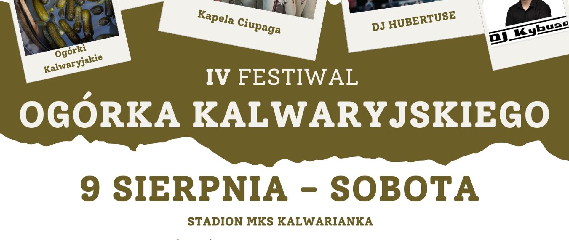 IV Festiwal Ogórka Kalwaryjskiego
