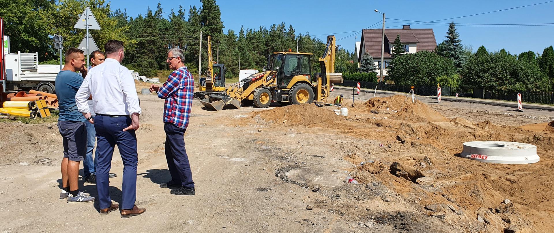 przebudowa ul. Polnej w Gródku – sierpień 2020