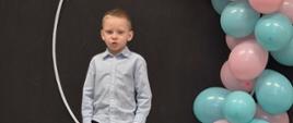 Mały Lisek w trakcie występu