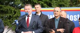 Głos zabiera starosta