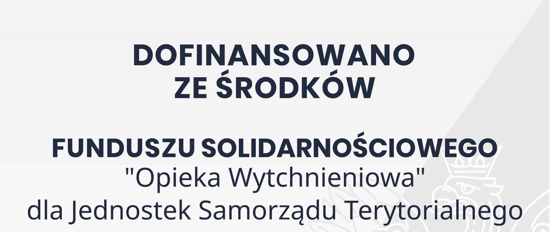 Opieka wytchnieniowa