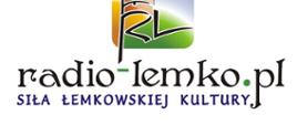 Logo Radia Lemko i napis "Siła łemkowskiej kultury"