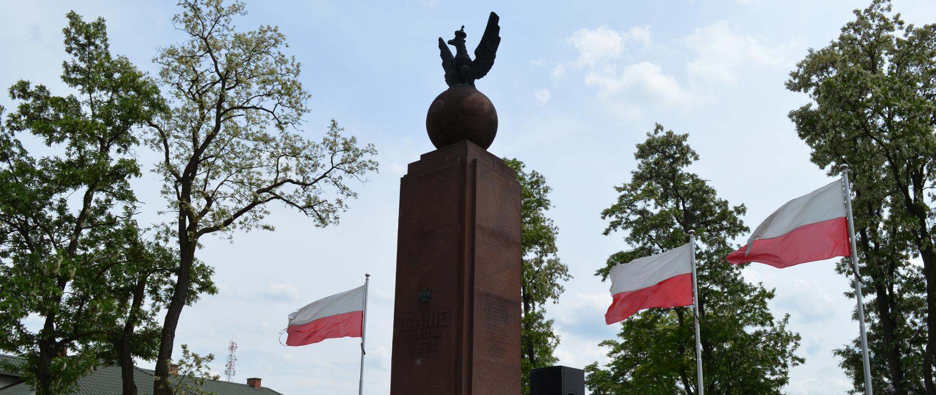 Obchody 190. rocznicy Bitwy pod Iganiami Pomnik