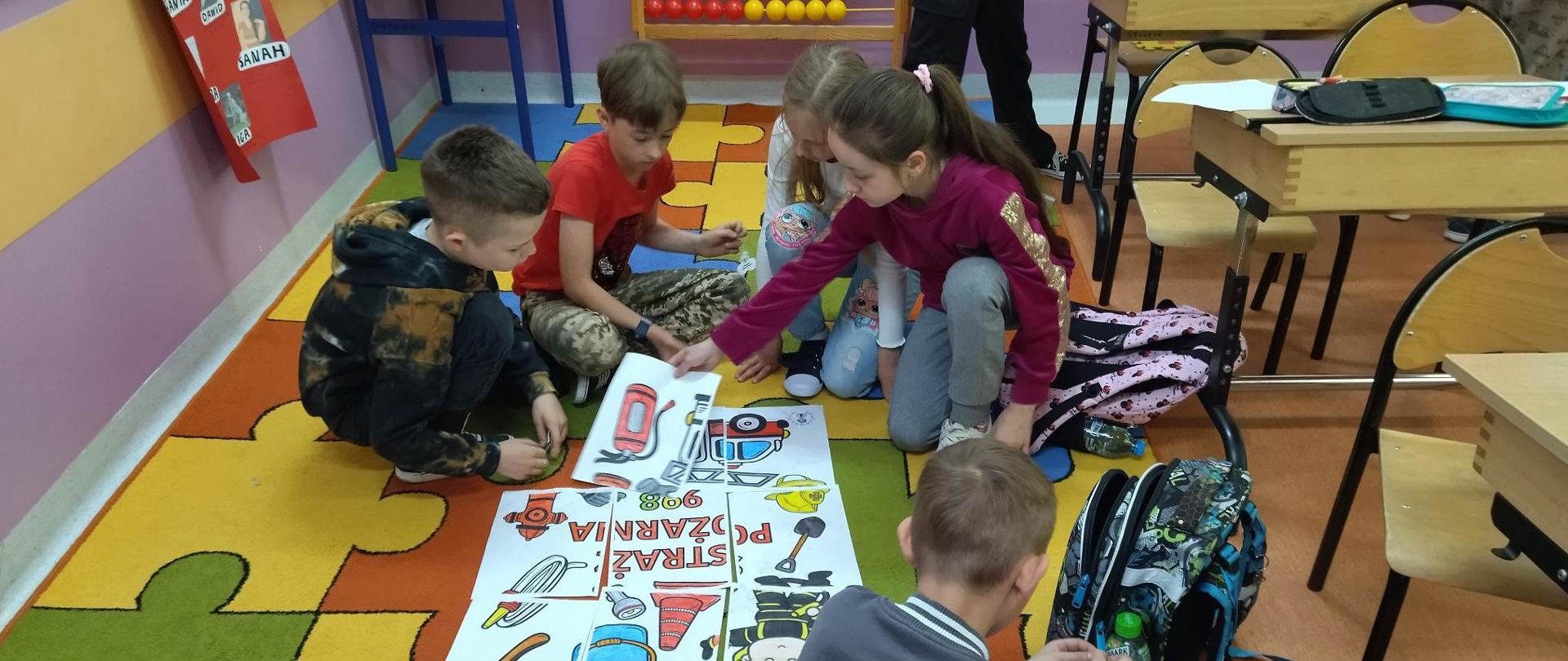 Zajęcia z pedagogiem szkolnym w kl. I-III