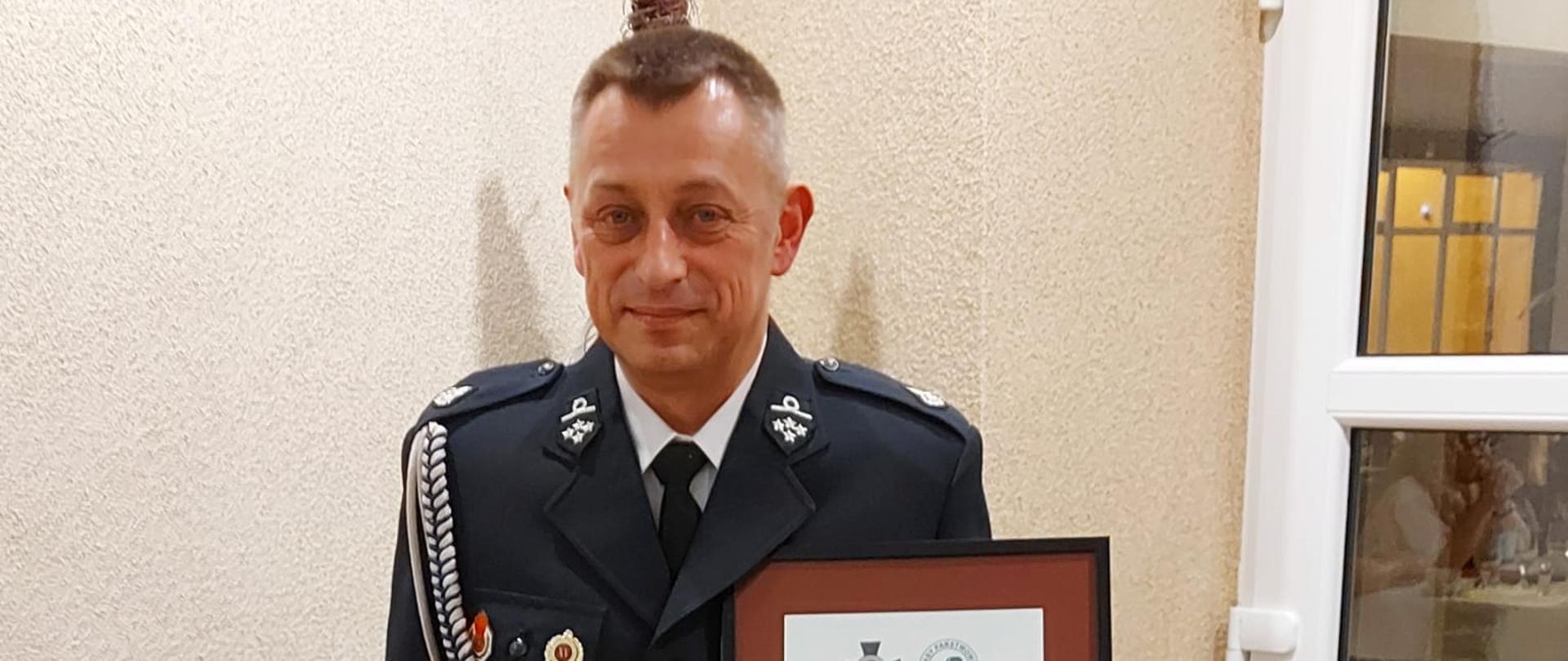 Bogdan Coder - strażak roku 2021 gminy Świerklaniec