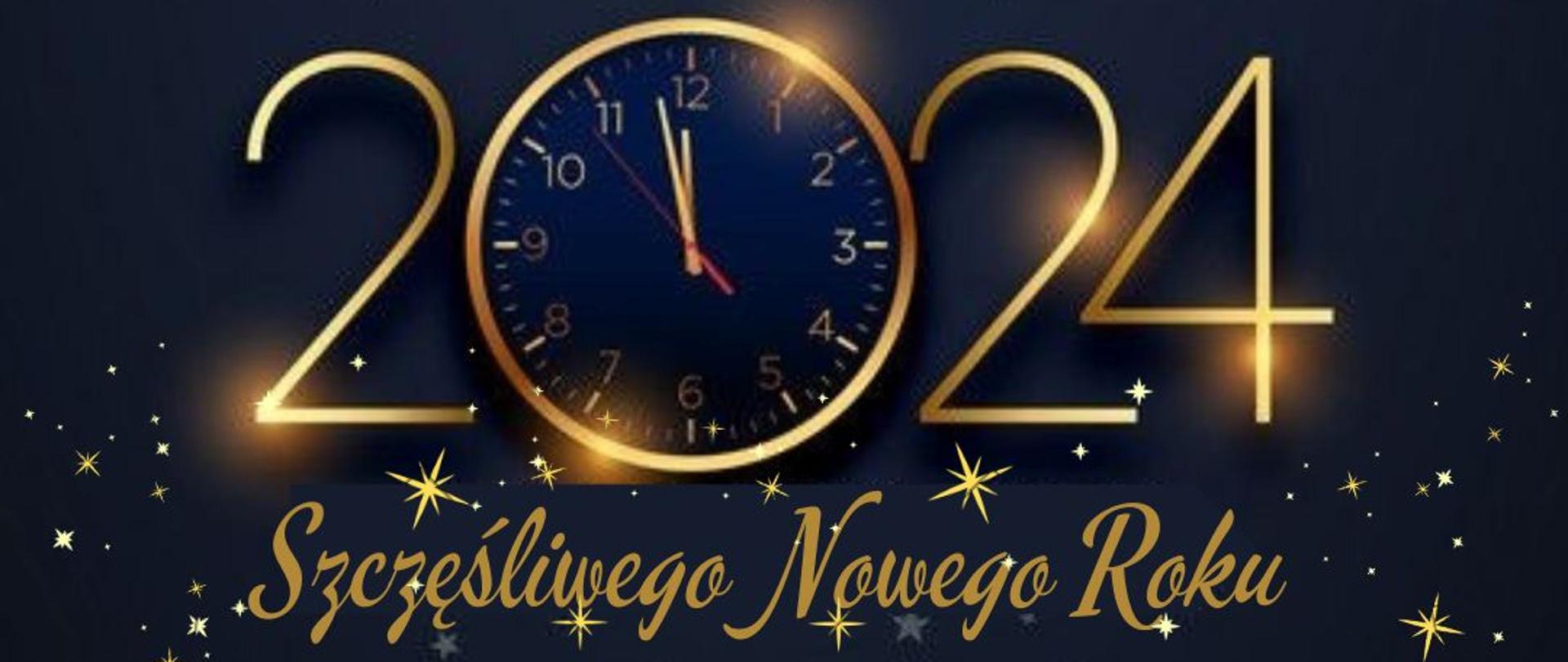 Plakat Szczęśliwego Nowego Roku