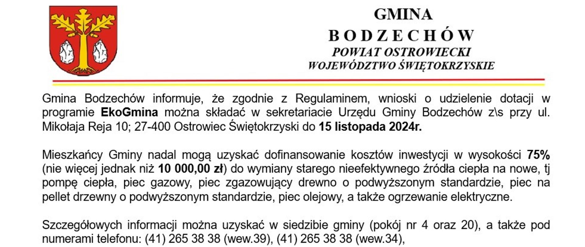 Zaproszenie EkoGmina